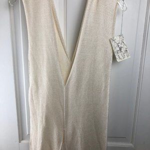 Sweater Dress with Asymmetric Hem